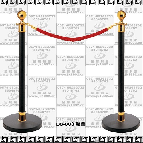 供应黑金头栏杆座、隔离带、移动护栏、LG-003